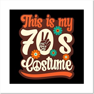 This Is My 70s Costume, Men Women | 70s Outfit | 1970s Disco Posters and Art